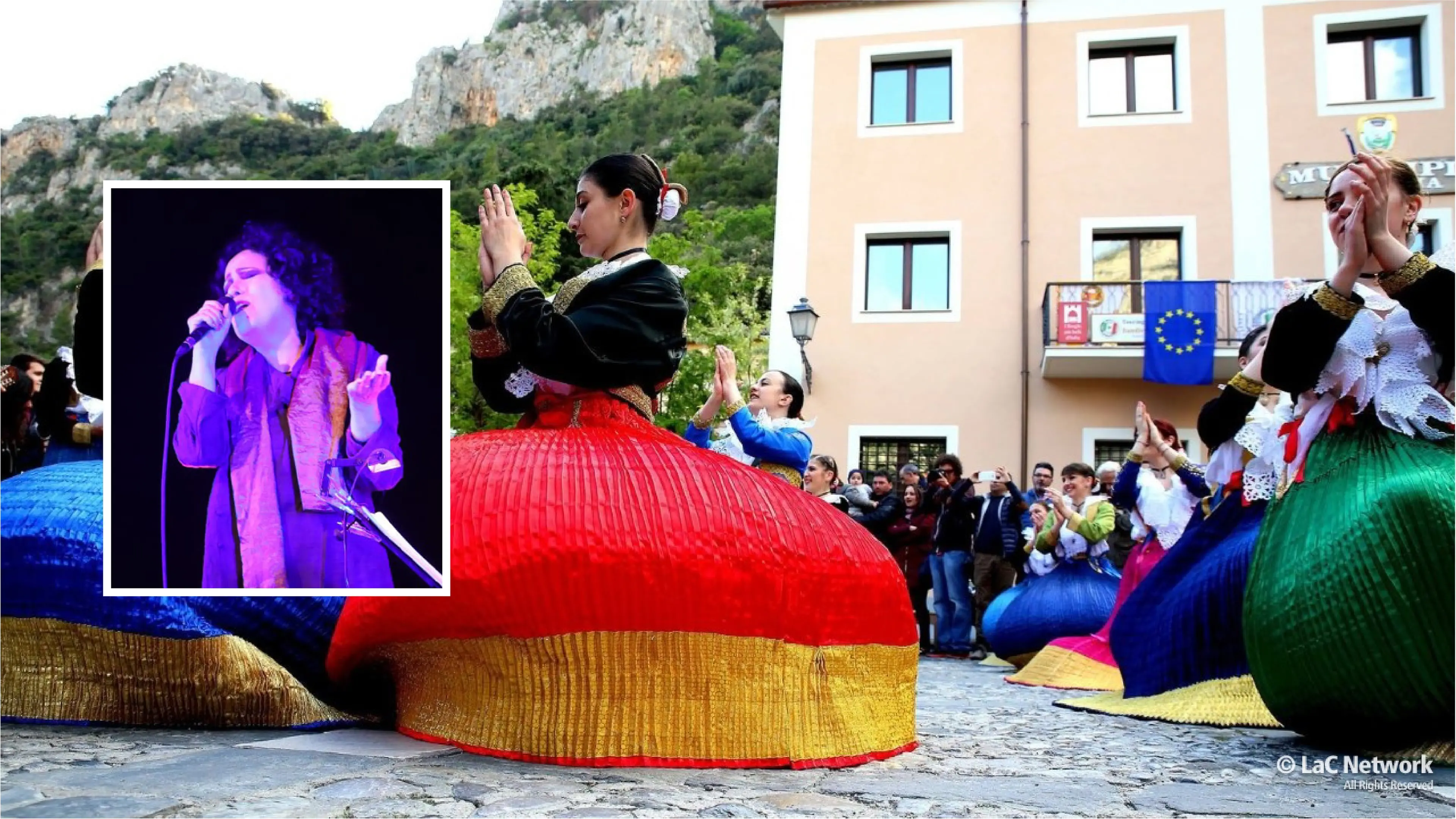 Civita rievoca l’impresa del patriota Scanderberg con la Vallje. Grande attesa per il concerto di Antonella Ruggiero