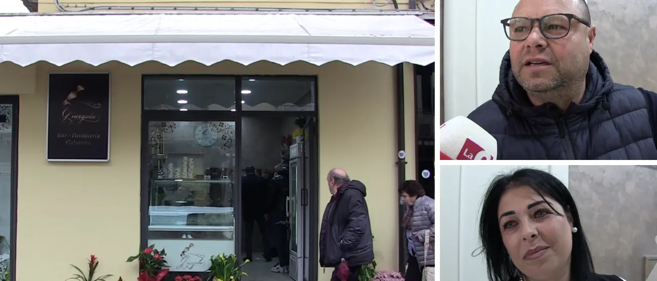 Intimidazione a una pasticceria di Vibo aperta da appena 4 giorni: «Non ci arrendiamo, loro vadano a lavorare invece di delinquere»\n