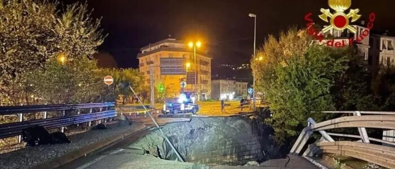 Maltempo, padre e figlio inghiottiti da una voragine nel Vicentino: trovato un corpo\n