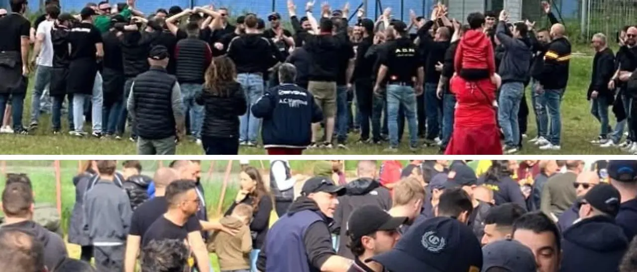 Mantova-Catanzaro salta e le due tifoserie si consolano trascorrendo insieme la Pasquetta\n