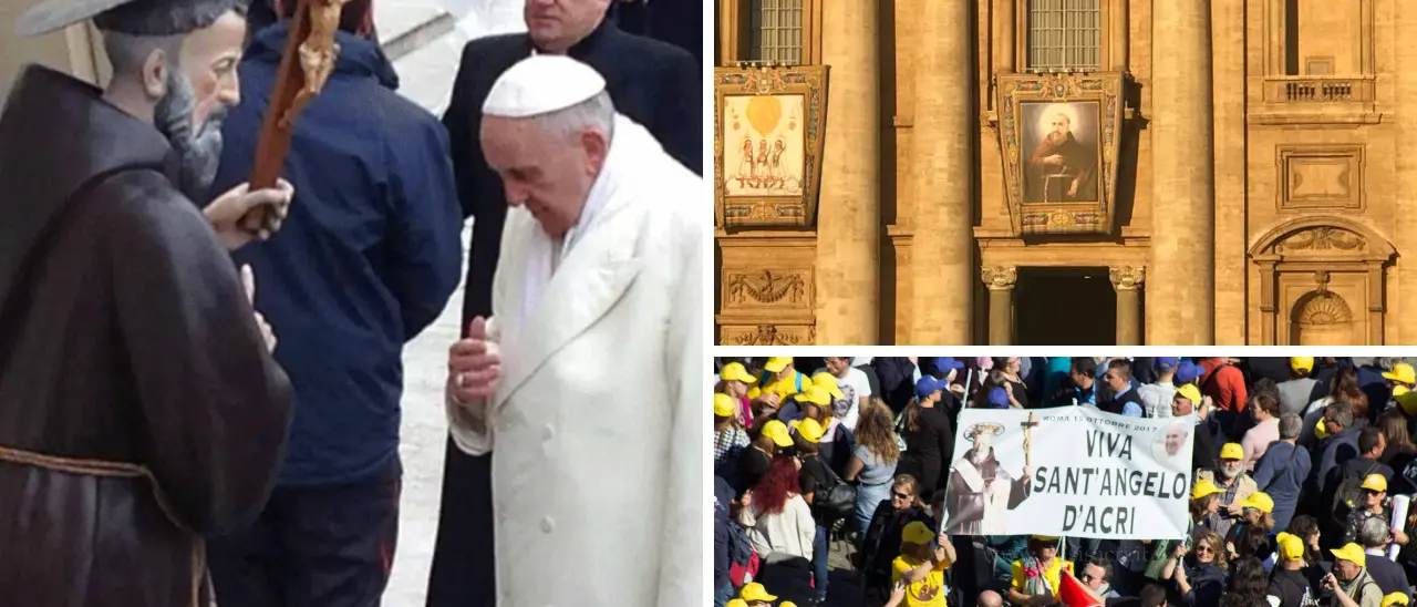 Addio al pontefice che proclamò santo Angelo d’Acri, il frate calabrese amico dei poveri\n
