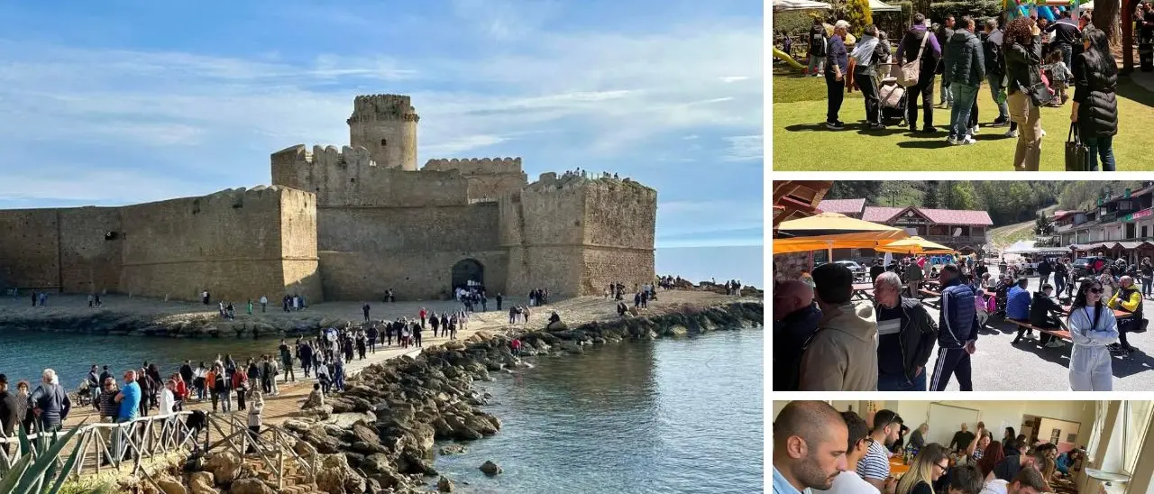 Turismo, Pasquetta da grandi numeri nel Crotonese: mare e monti presi d’assalto\u00A0\u00A0\n