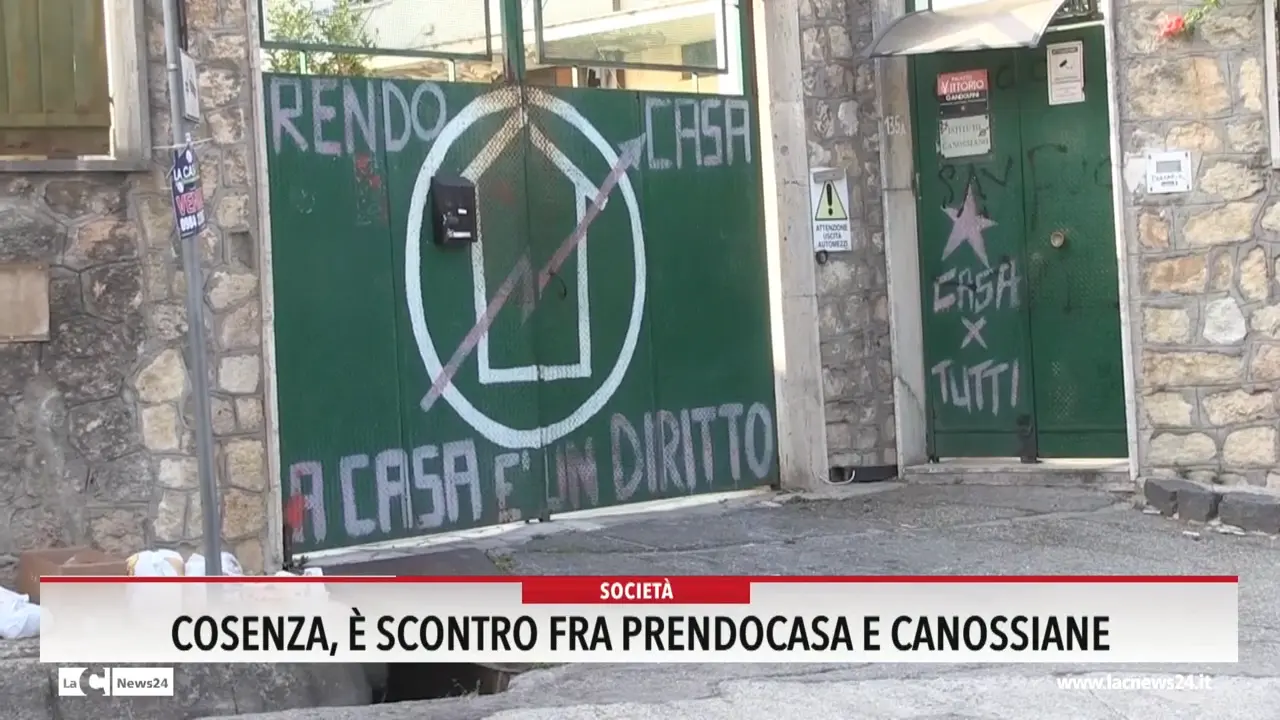 Cosenza, è scontro fra Prendocasa e Canossiane