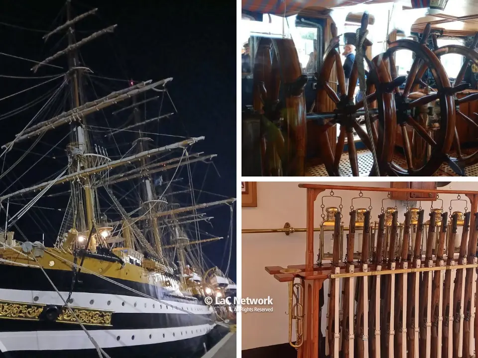 L’Amerigo Vespucci per 2 giorni al porto di Crotone: 8mila visitatori ad ammirare la nave più bella del mondo