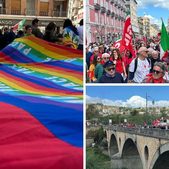 25 aprile, a Cosenza in 2mila in corteo\u00A0per l’ottantesimo anniversario della Liberazione\n