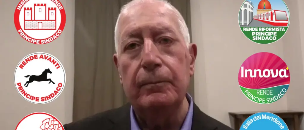 Rende, parte la corsa per le Comunali 2025: ecco tutti i candidati delle 6 liste a sostegno di Sandro Principe\n