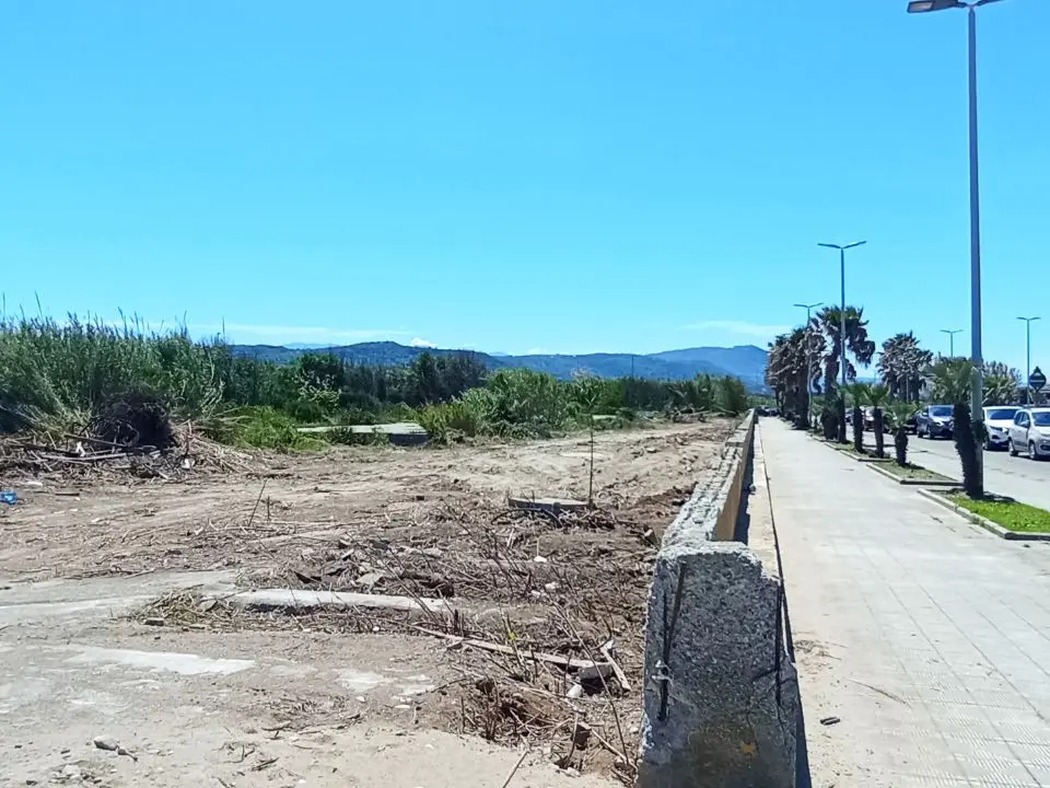 Lungomare di Gioia, in corso bonifica di un'area abbandonata da anni. Il sindaco: «La situazione era diventata brutta e pericolosa»