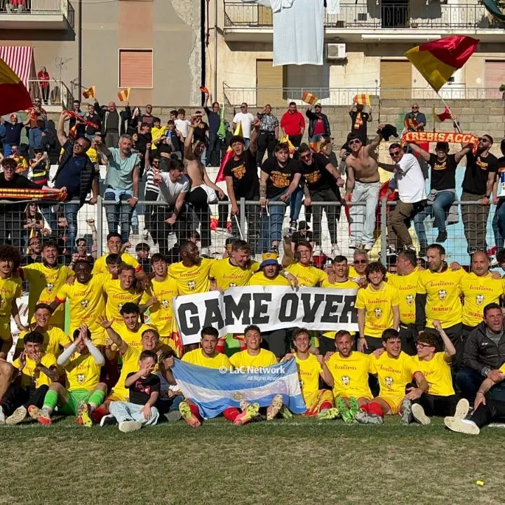 Dilettanti Calabria, il\u00A0Trebisacce torna a sognare: giallorossi promossi in Eccellenza\n