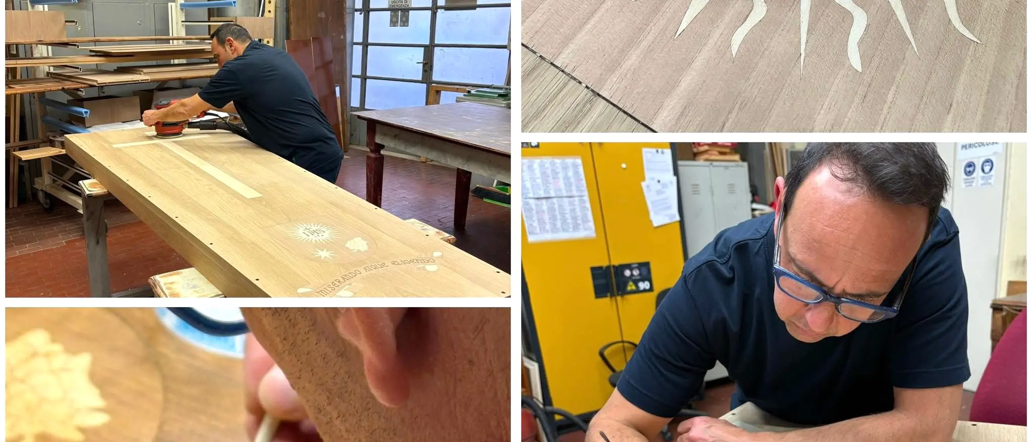 Un calabrese ha curato il feretro del Papa con la semplicità chiesta da Francesco: una croce, lo stemma e il suo motto\n