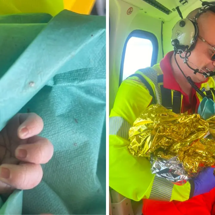 Acri, i genitori della bimba nata in ambulanza: «Grazie ai sanitari». Intanto\u00A0si riaccende il dibattito sul Punto nascita dell’ospedale\u00A0(ancora chiuso)\n