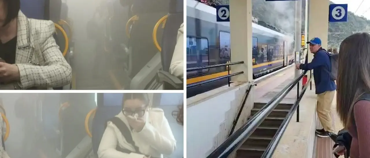 Il fumo invade il treno Cosenza-Reggio Calabria, paura e caos tra i passeggeri: nessun ferito\n