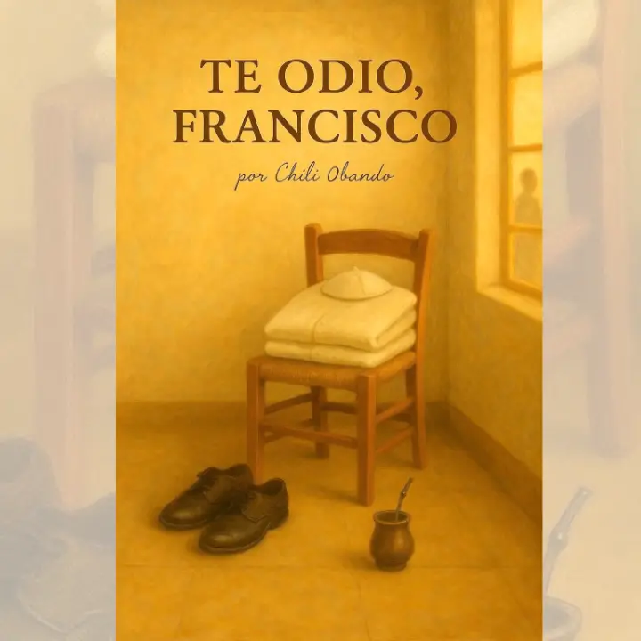“Ti odio”, Francesco, perché hai imitato il Vangelo, abbracciato gli ultimi e fatto della misericordia la tua bandiera