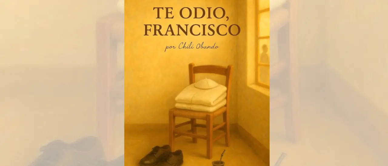 “Ti odio”, Francesco, perché hai imitato il Vangelo, abbracciato gli ultimi e fatto della misericordia la tua bandiera