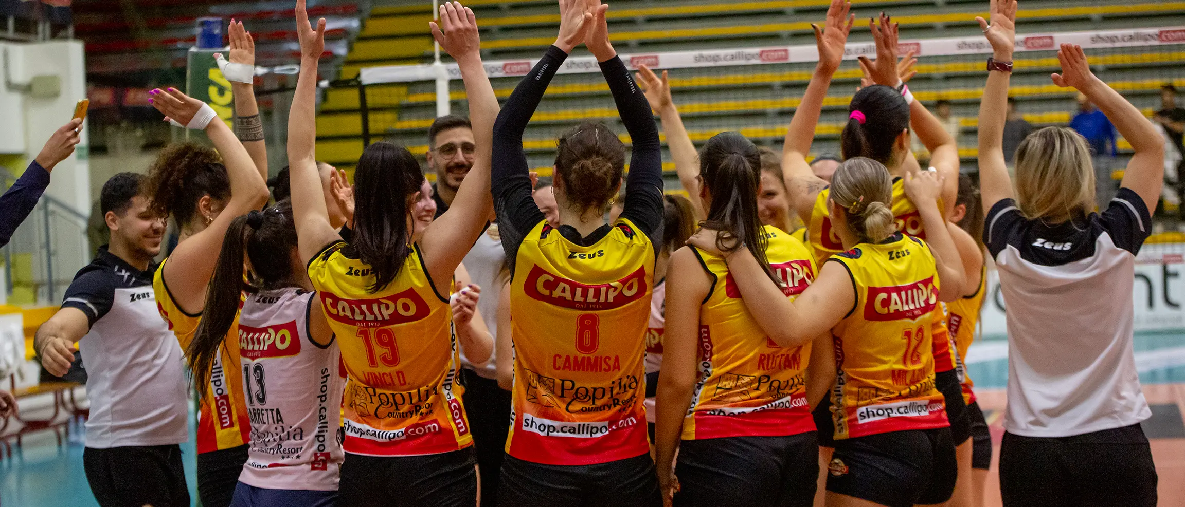 Volley femminile, la Tonno Callipo in Serie B1. Il presidente giallorosso: «Sempre ambiziosi, lottando sul campo»