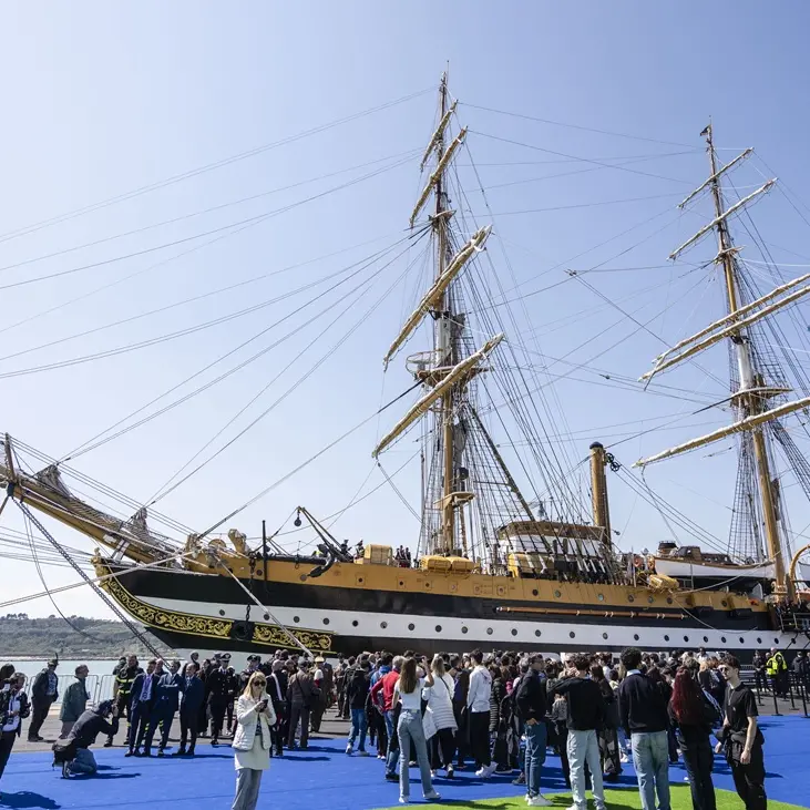 Nave Amerigo Vespucci, alla tappa di Reggio Calabria un incontro sull’intelligenza artificiale