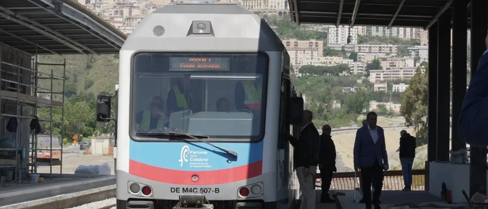 Metropolitana di Catanzaro: oggi il primo viaggio di collaudo, lavori ultimati entro fine anno