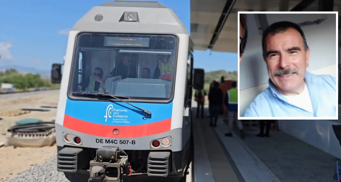 Sulla nuova metro di Catanzaro l’ultima corsa del ferroviere\u00A0Pietro prima della pensione: «Questo lavoro mi ha riempito la vita»\n\n\n