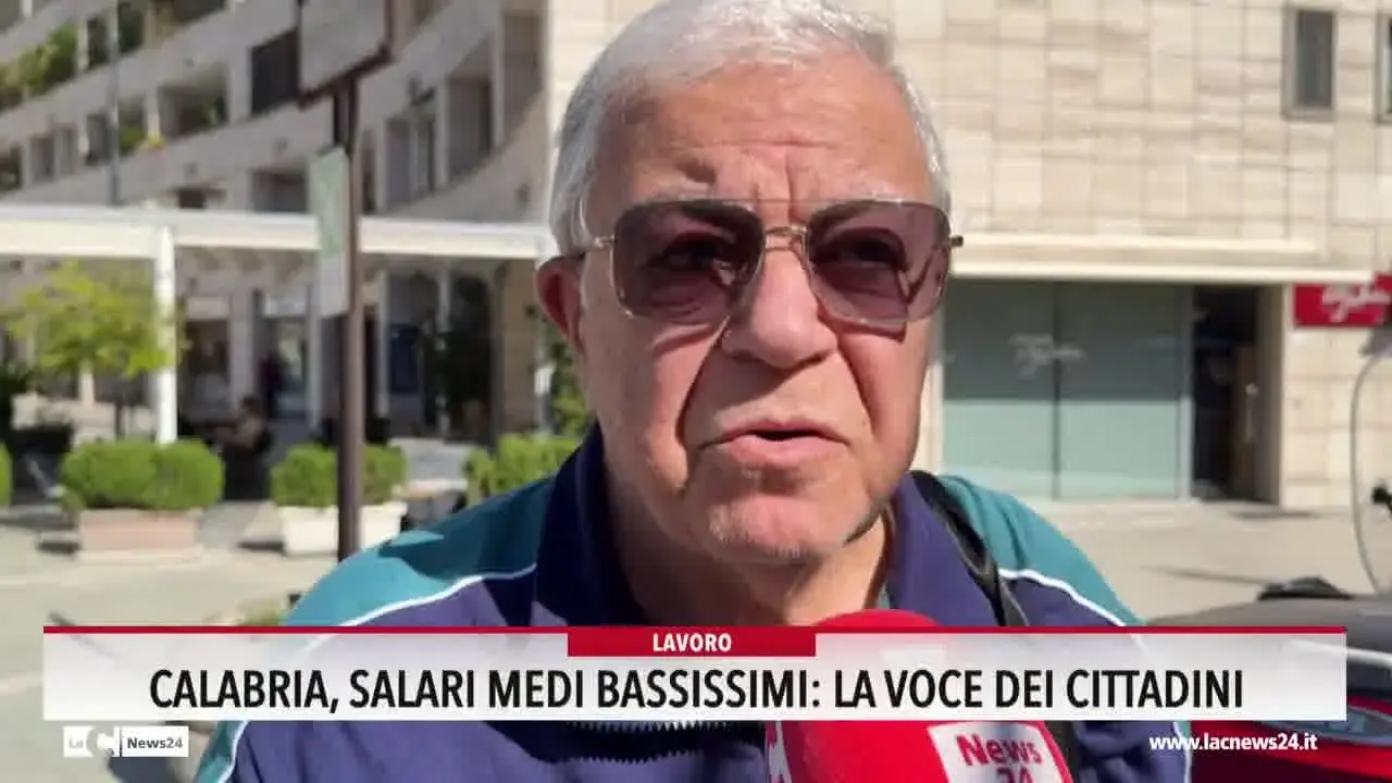 Calabria, salari medi bassissimi: la voce dei cittadini