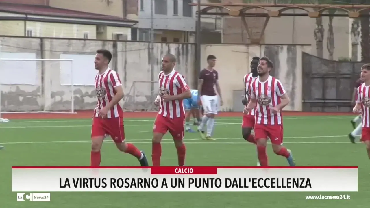 La Virtus Rosarno a un punto dall'Eccellenza