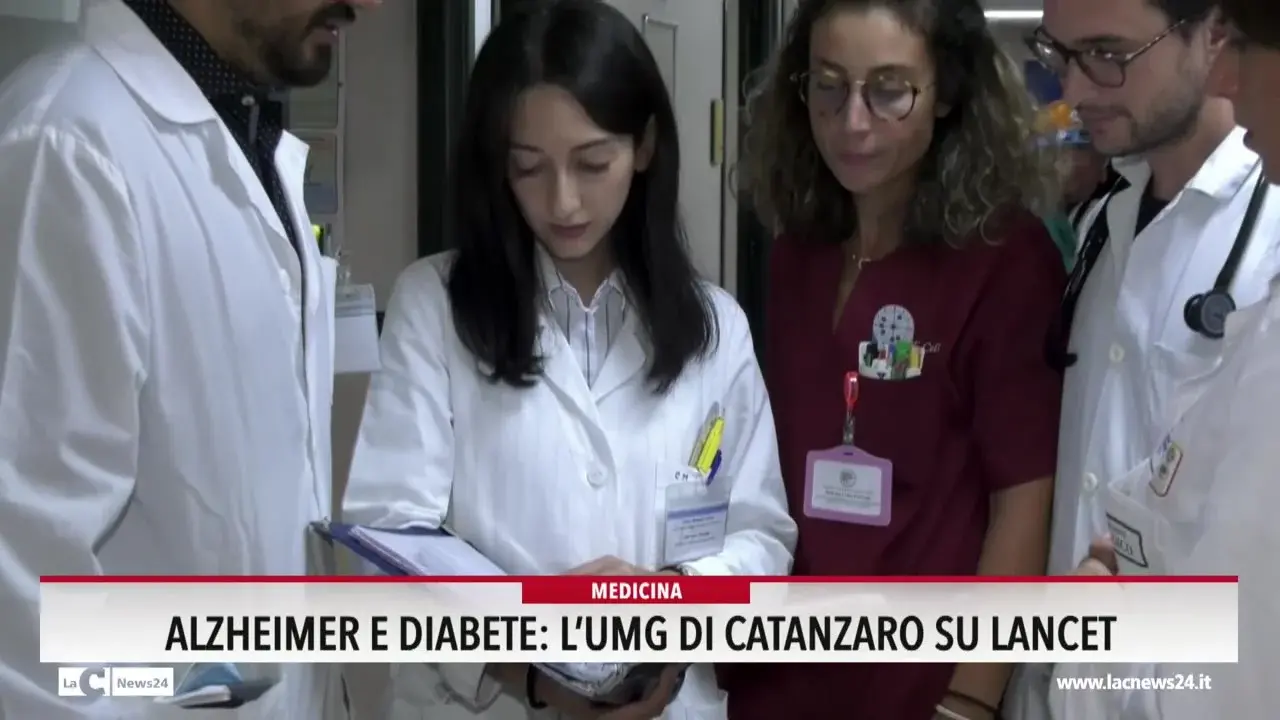 Alzheimer e diabete, l'Umg di Catanzaro su Lancet