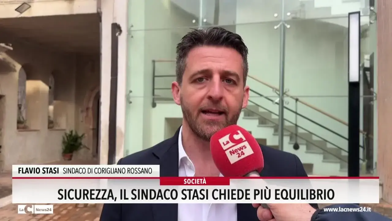 Sicurezza, il sindaco Stasi chiede più equilibrio