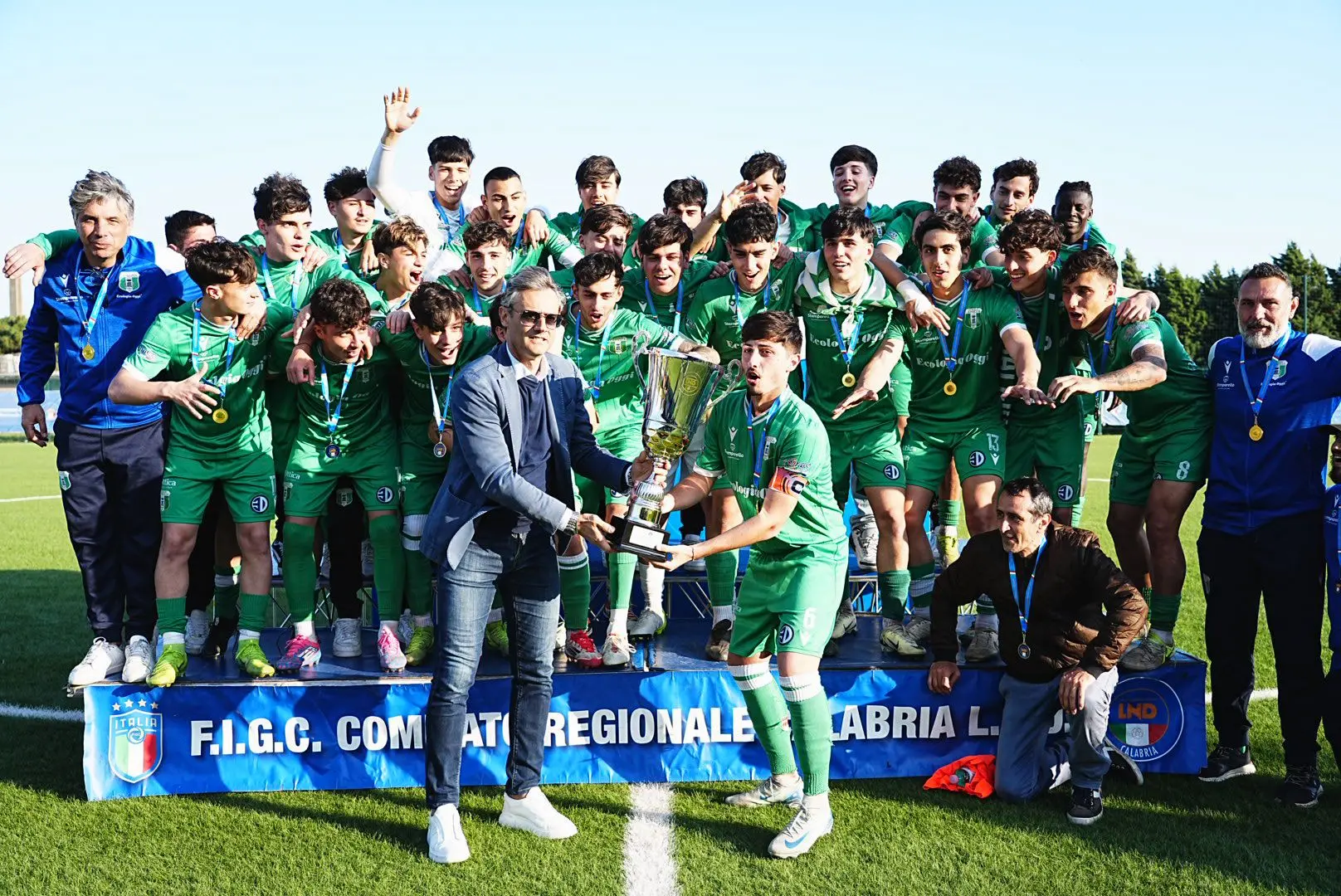 Under 19, la Vigor Lamezia nuovamente campione regionale: Dgs Praiatortora battuta 3-1 in finale