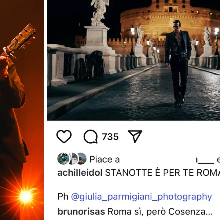 «Roma sì, però Cosenza…»: il messaggio di\u00A0Brunori a Achille Lauro dopo il concerto del Primo Maggio\n