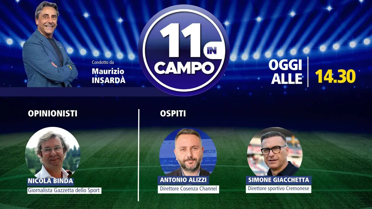 L'analisi del turno infrasettimanale di Serie B del Primo maggio a “11 in campo”: appuntamento alle 14.30 su LaC Tv\n