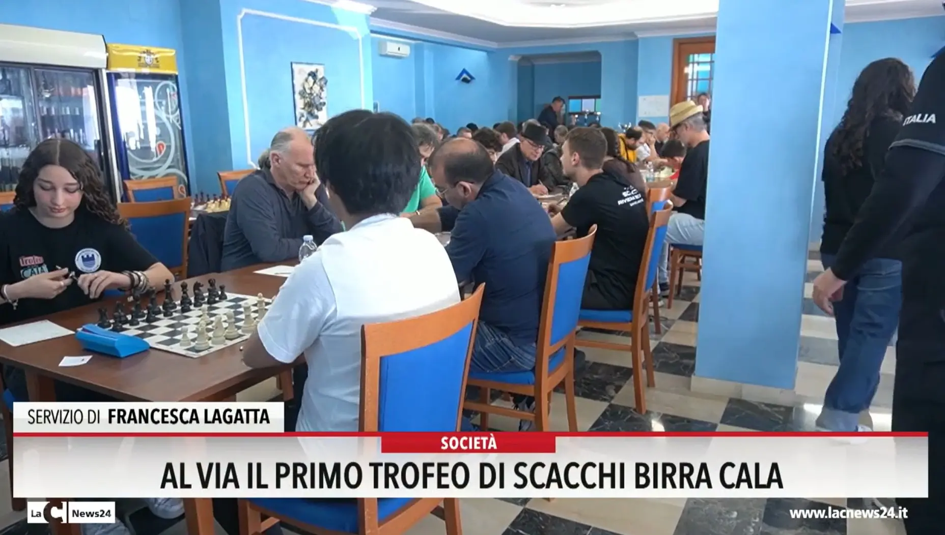 Al via  il primo trofeo di scacchi birra cala