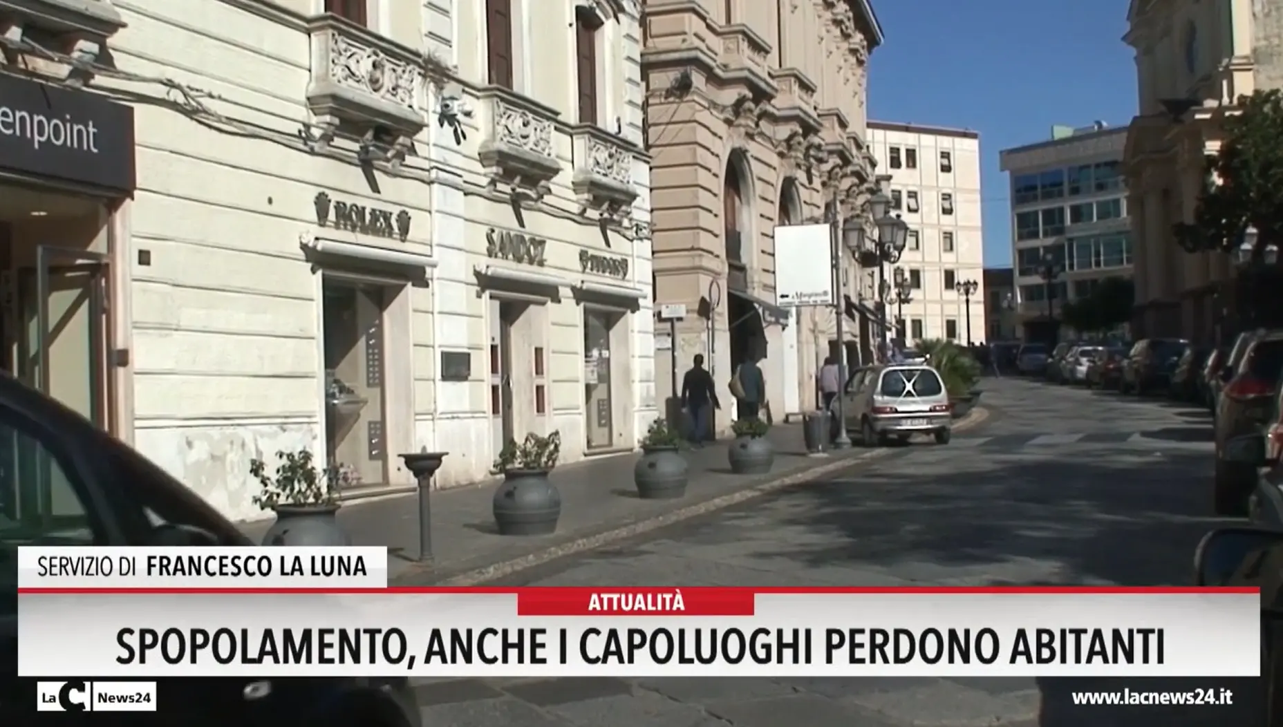Spopolamento: in Calabria anche i capoluoghi perdono abitanti