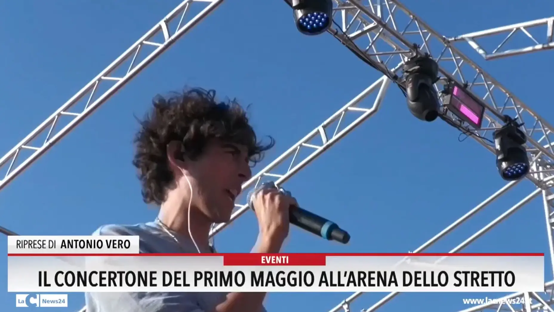 Il concertone del primo Maggio all'arena dello Stretto