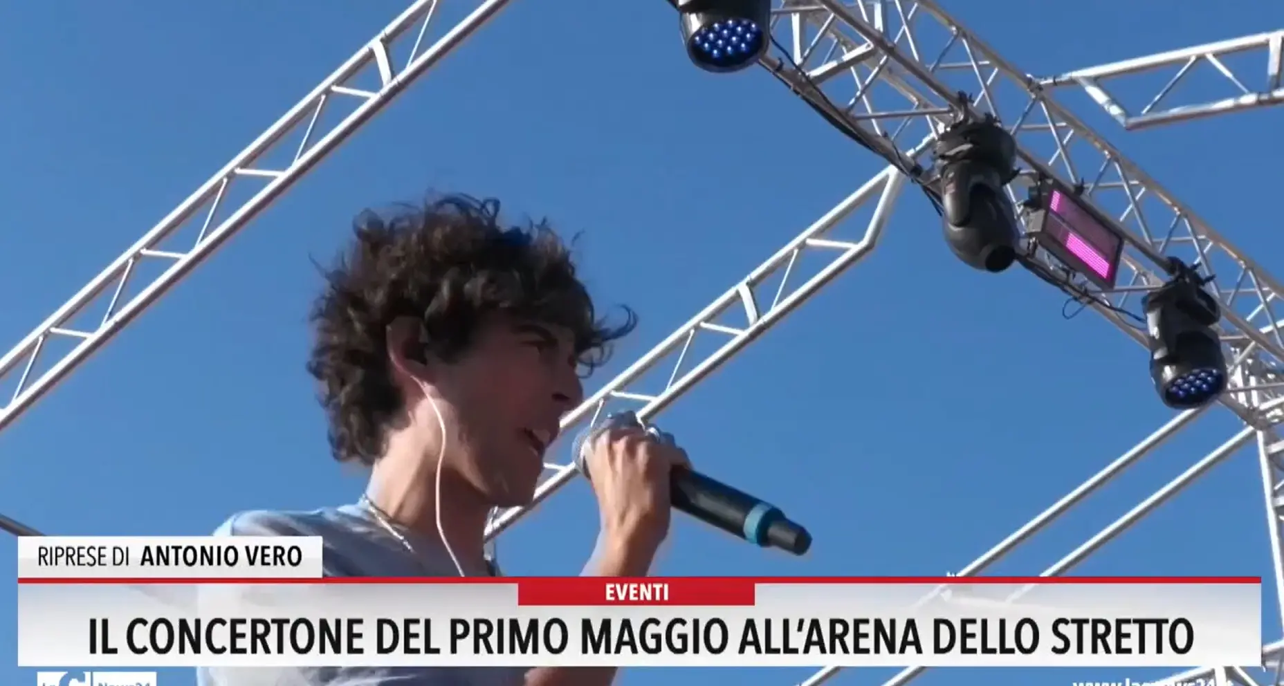 Il concertone del primo Maggio all'arena dello Stretto