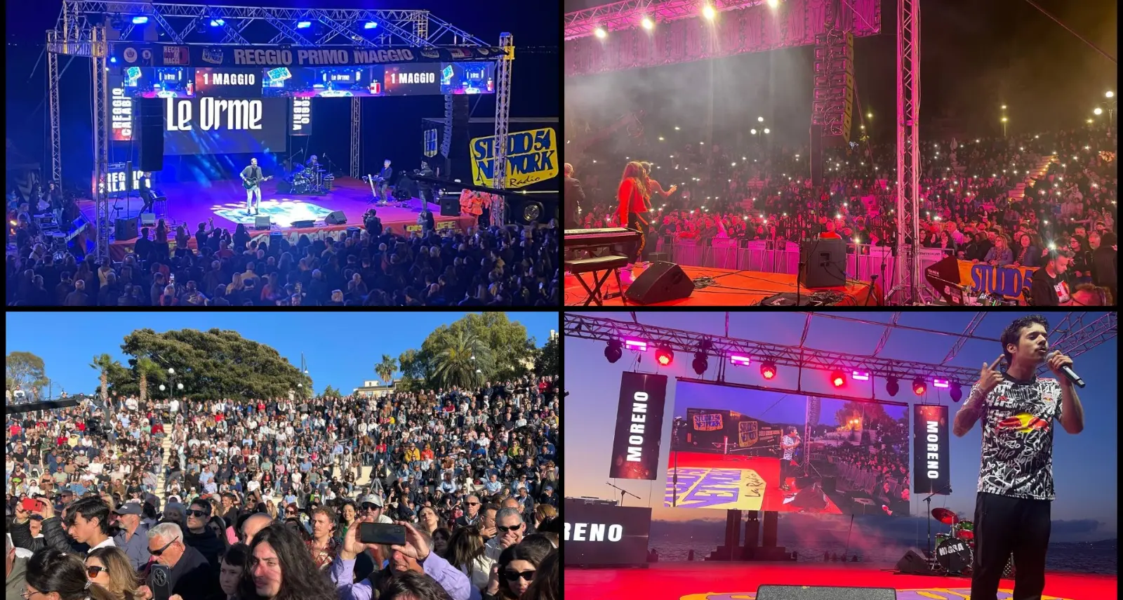 Primo Maggio, a Reggio Calabria il concertone riempie l’Arena dello Stretto. Il vicesindaco: «La programmazione paga»\n