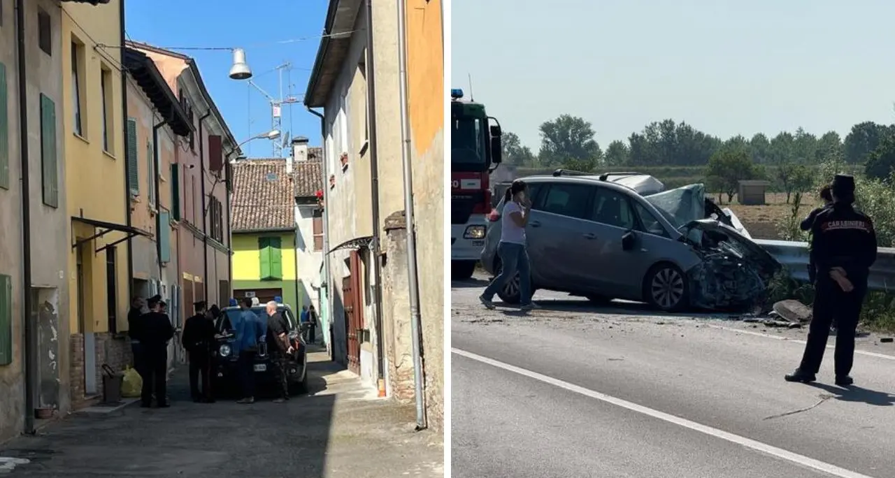 Donna accoltellata davanti ai figli nel Parmense, il marito muore in un incidente frontale\n