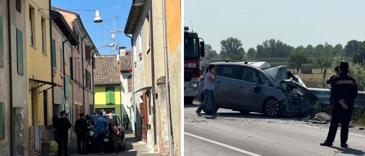 Donna accoltellata davanti ai figli nel Parmense, il marito muore in un incidente frontale\n