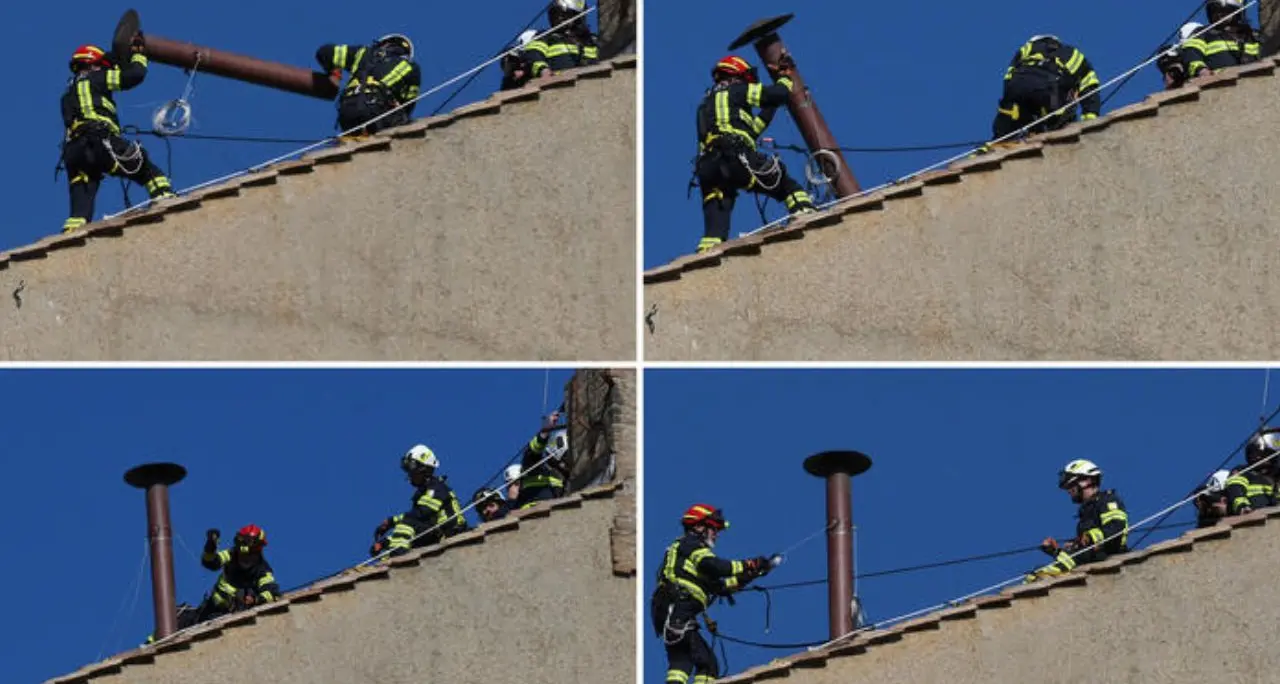 Conclave, arrivano i comignoli per le fumate ma in Vaticano mancano ancora quattro cardinali\u00A0\n