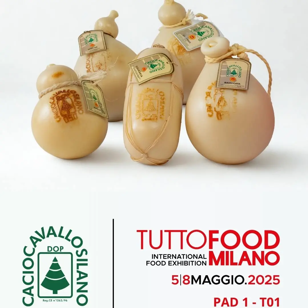 Il Consorzio del Cacciocavallo silano Dop a Tuttofood 2025: showcooking con lo chef calabrese Emanuele Lecce\n