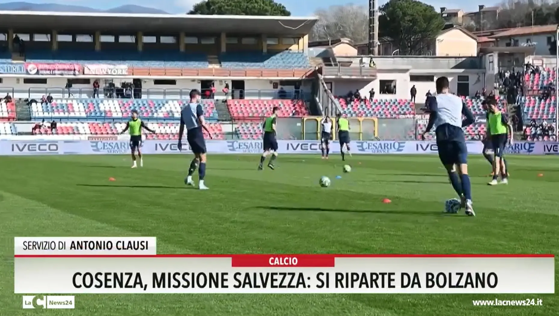 Cosenza, missione salvezza si riparte da Bolzano