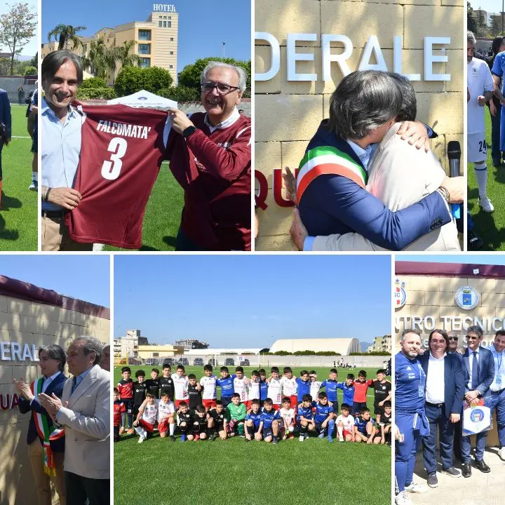 Reggio Calabria, inaugurato il nuovo Centro tecnico federale intitolato alla memoria del giovane calciatore Simone Neto Dell’Acqua\n