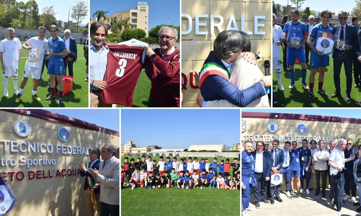 Reggio Calabria, inaugurato il nuovo Centro tecnico federale intitolato alla memoria del giovane calciatore Simone Neto Dell’Acqua\n