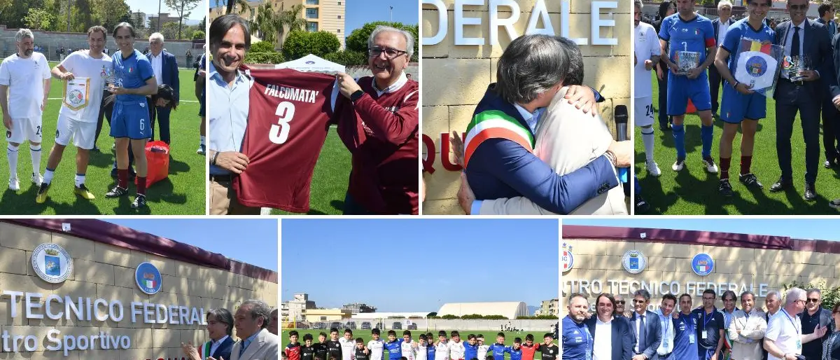 Reggio Calabria, inaugurato il nuovo Centro tecnico federale intitolato alla memoria del giovane calciatore Simone Neto Dell’Acqua\n