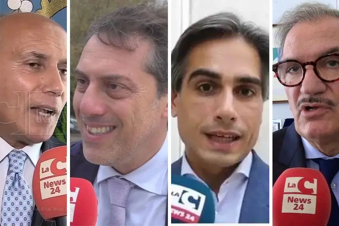 <p>Da sinistra: Caruso, Fiorita, Falcomat&agrave; e Romeo</p>\\n