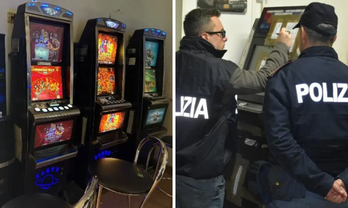 Una dipendente in nero con reddito d’inclusione e slot accese in orario vietato: sanzionato titolare di un bar nel Crotonese