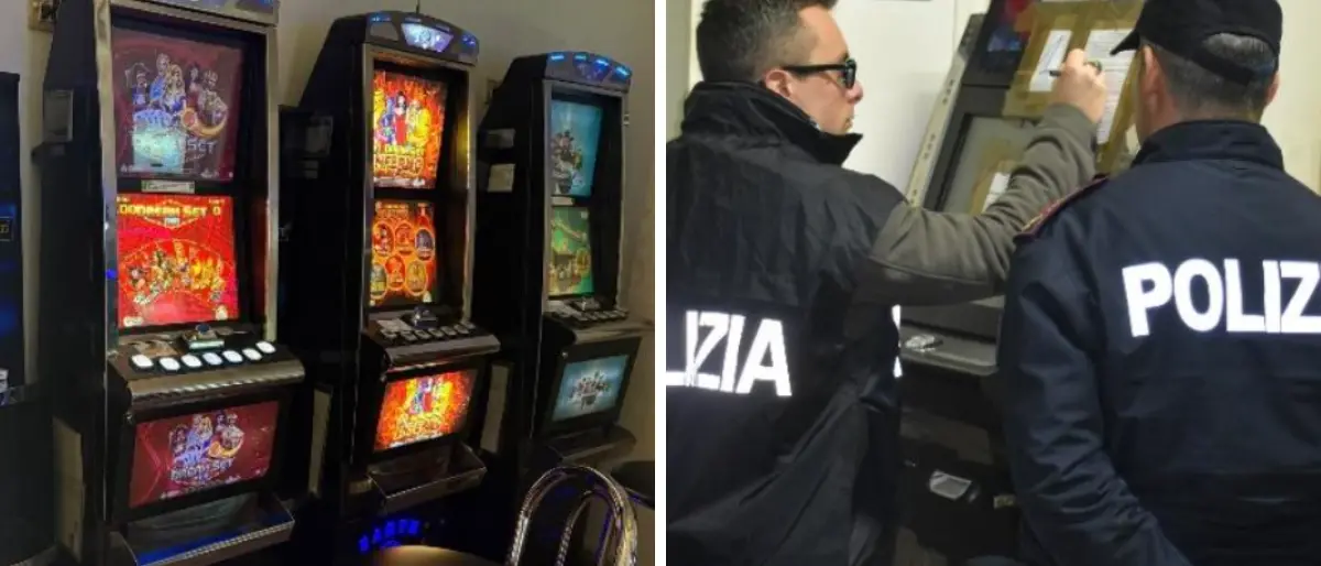 Una dipendente in nero con reddito d’inclusione e slot accese in orario vietato: sanzionato titolare di un bar nel Crotonese