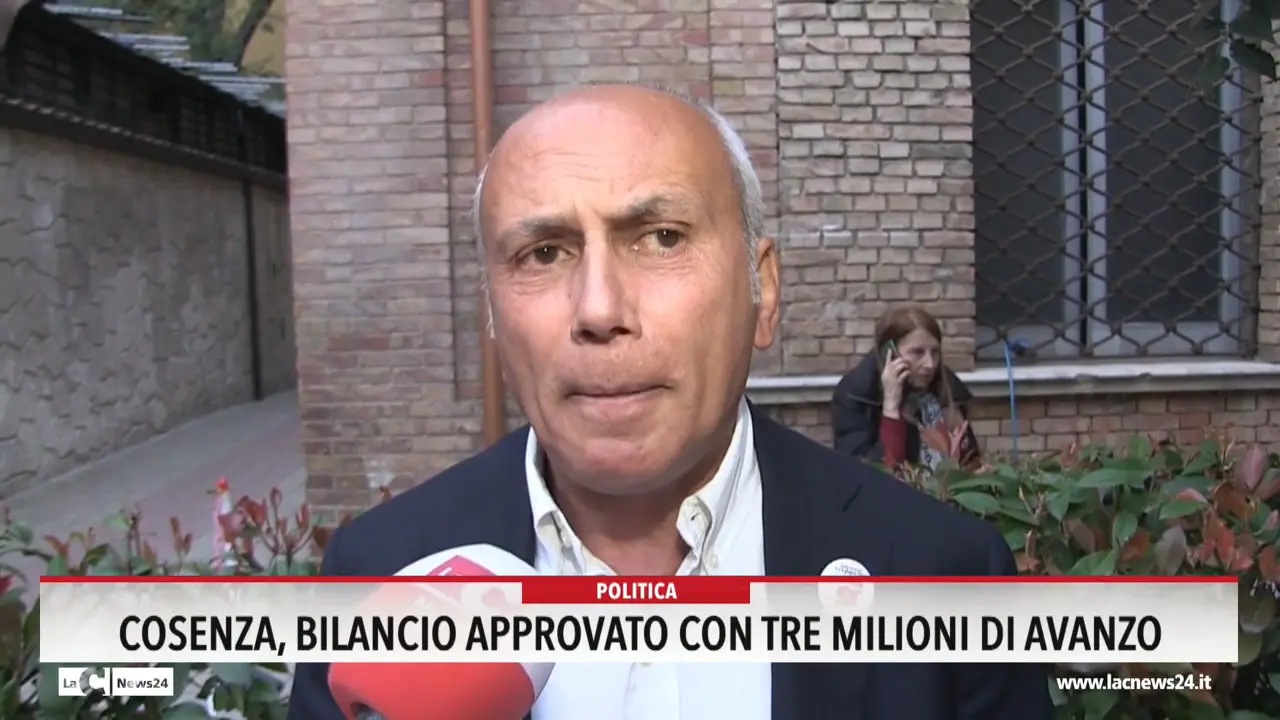 Cosenza, bilancio approvato con tre milioni di avanzo