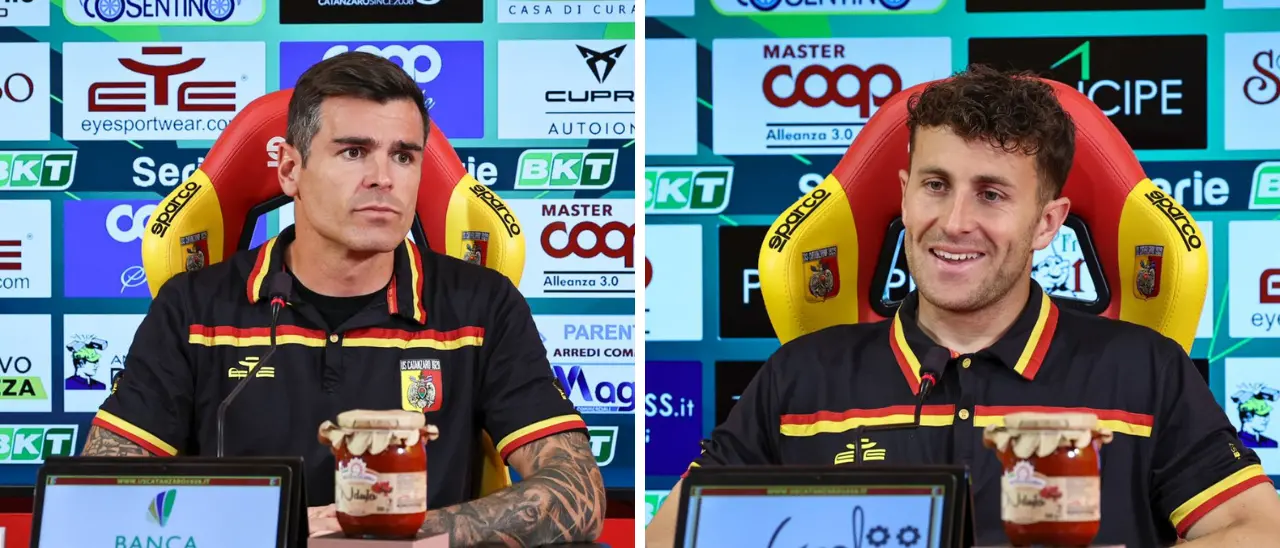 Catanzaro-Samp 2-2, Biasci: «In 10 non era facile fare\u00A0punti». Brighenti: «Entusiasmo e umiltà per raggiungere i playoff»\n