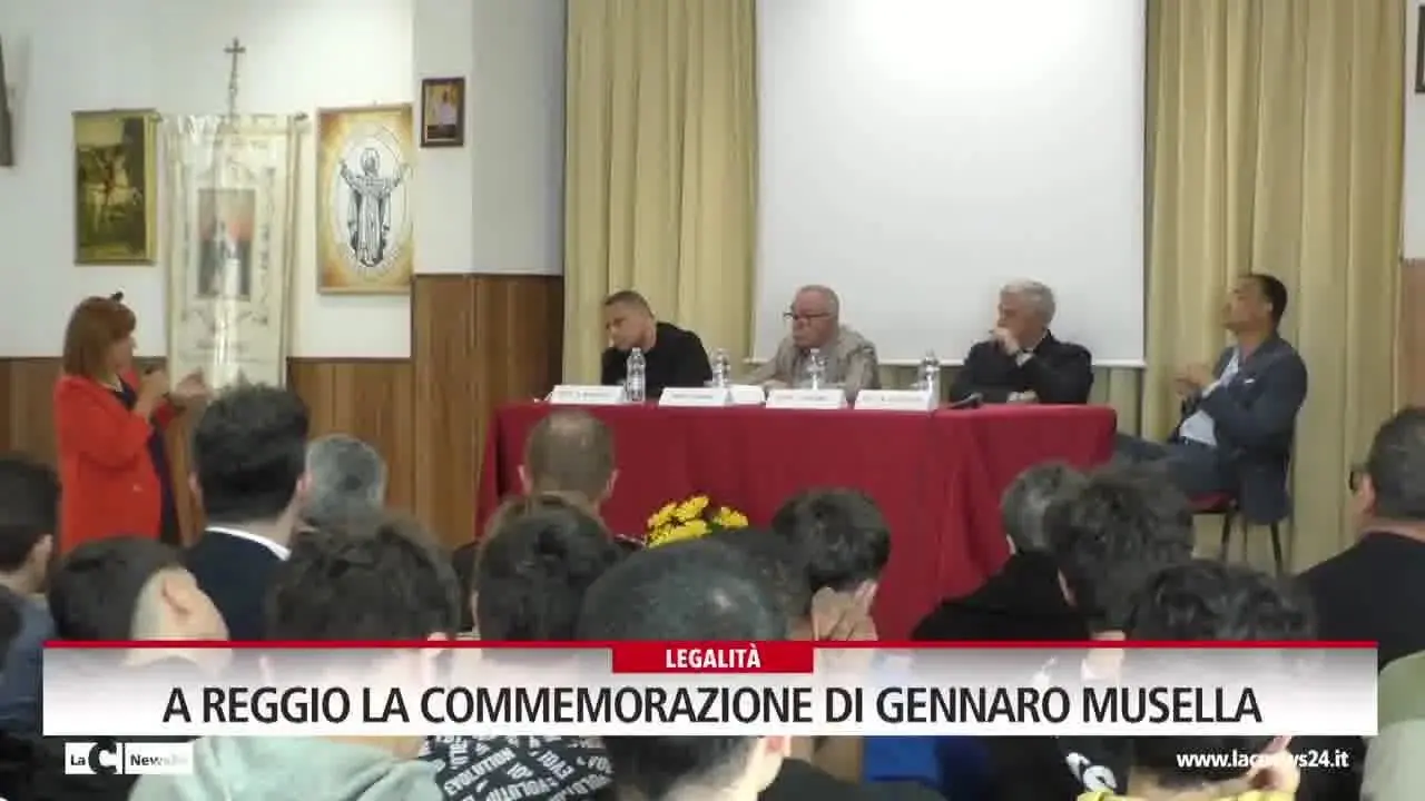 A Reggio Calabria il ricordo di Gennaro Musella