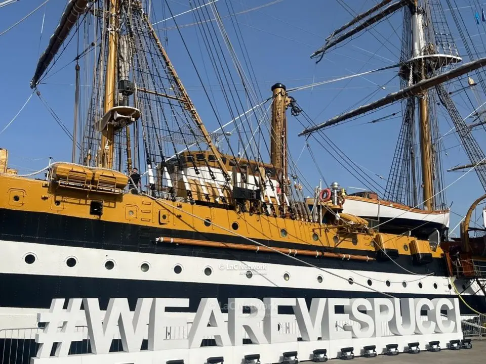 L’Amerigo Vespucci a Reggio Calabria, Occhiuto: «Un modo per far conoscere anche le nostre bellezze»