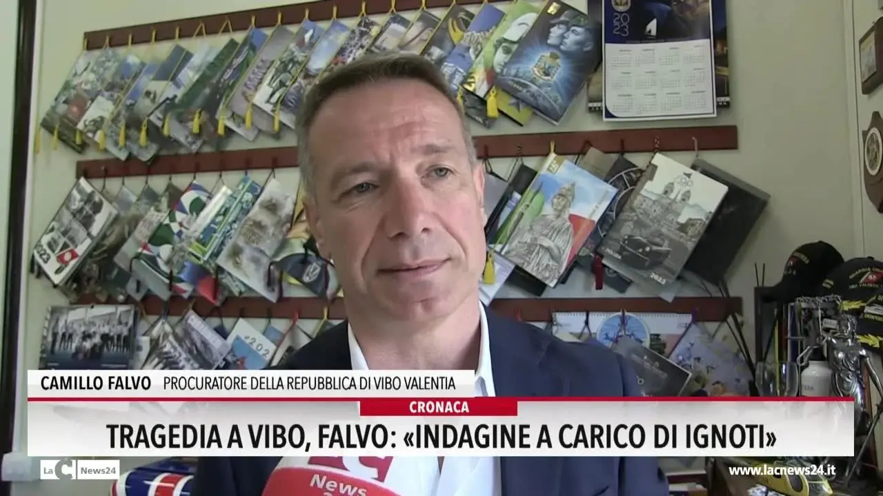 Tragedia a Vibo, Falvo: «Indagine a carico di ignoti»