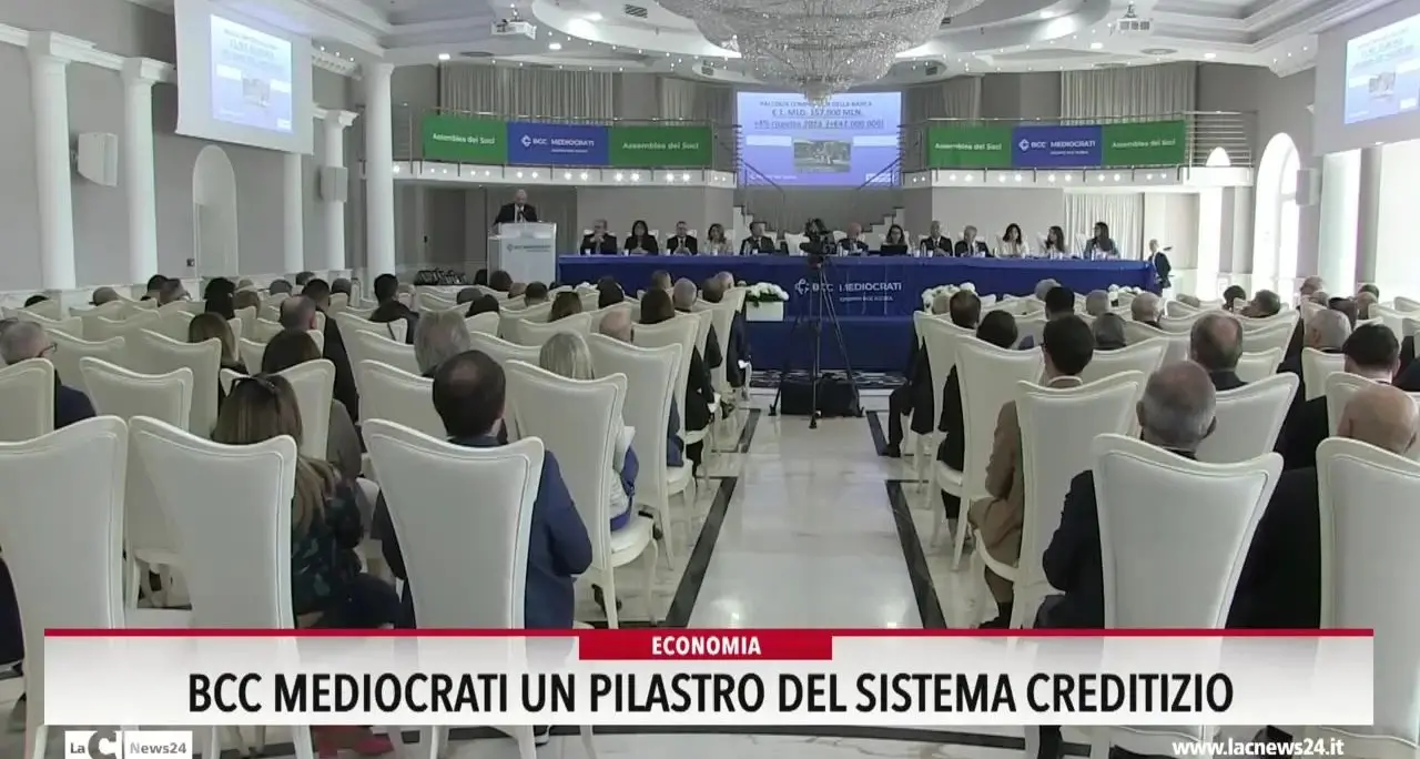 Bcc Mediocrati un pilastro del sistema creditizio